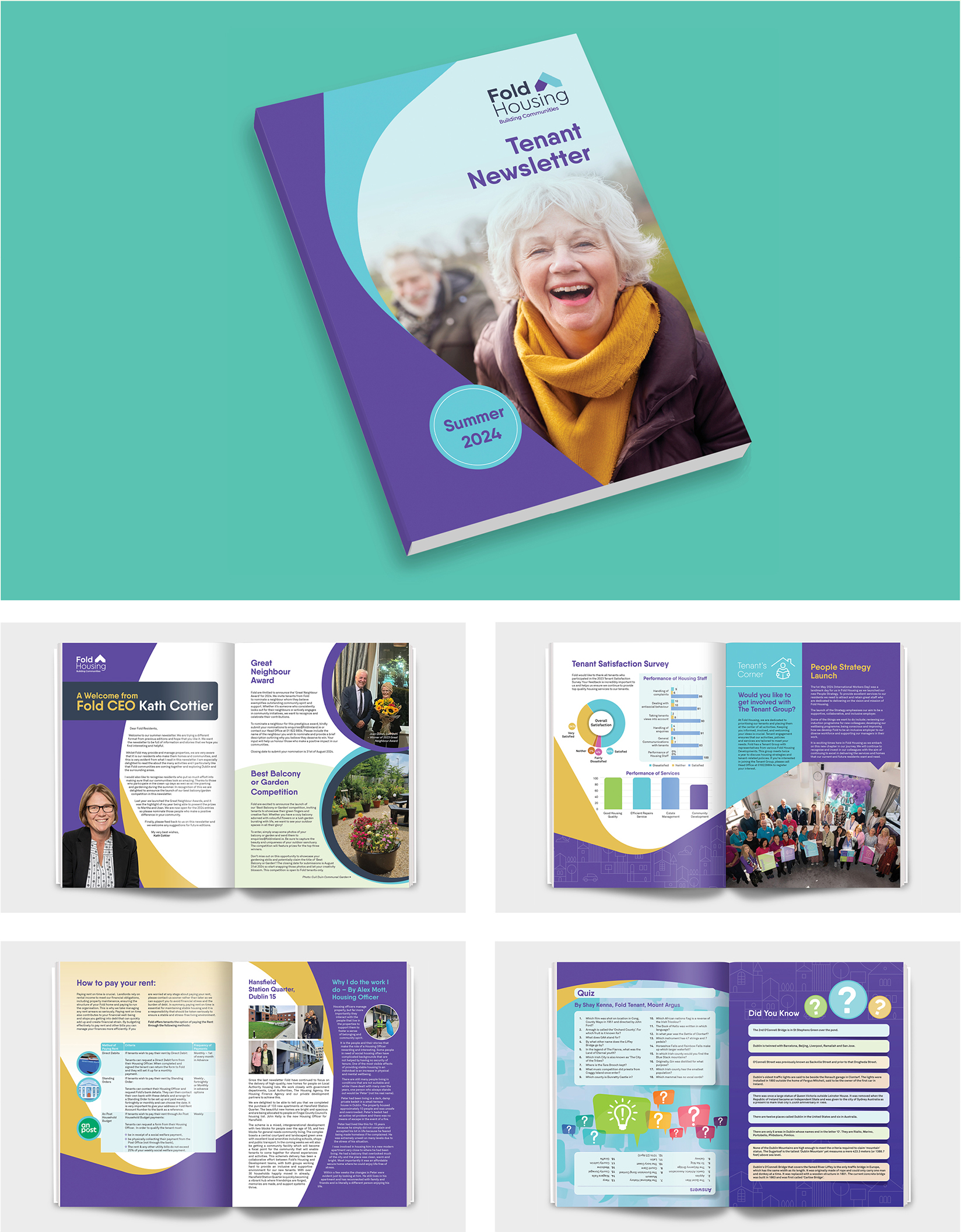 Designed in Dublin, the fold ireland newsletter